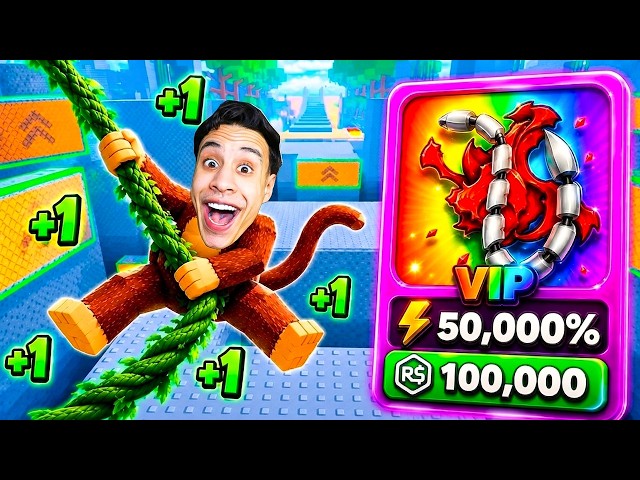من نوب إلى محترف في لعبة الهروب من القرد في ROBLOX! 🐵😳
