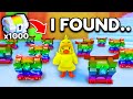 I Opened 1,000 Mini Rainbow Chests and got THIS in Pet Simulator 99! (Roblox)