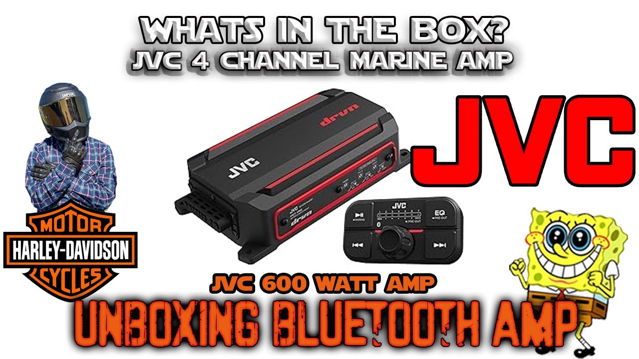 Unboxing JVC KSDR2104DBT 600 Watt Bluetooth AMP FXRT Audio System