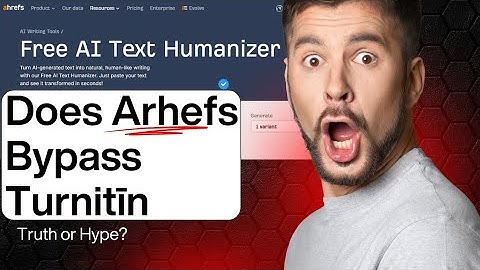 Omzeilt Ahrefs FREE AI Humanizer de AI-detectoren van Turnitn, Originality AI, GPTZero en Quillbot?