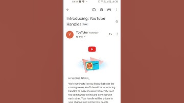 Introducing: YouTube Handles #handles
