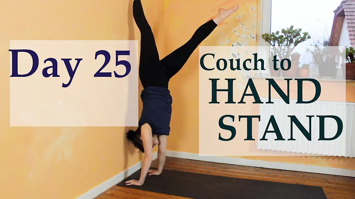 Couch to Handstand | DAY 25 - Kick up II | The Art of Handbalancing