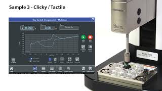 Mark 10 - Featured Application  Keyswitch Actuation Force Measurement