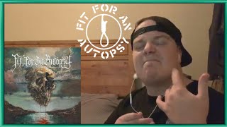 Fit For An Autopsy - No Man Is Without Fear & Your Pain Is Mine (Reaction)