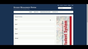Student Management System Mini Project | Java JSP Servlet Project | Java JSP CRUD Project