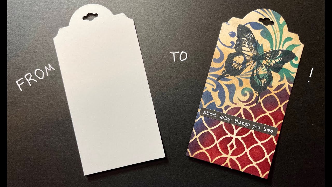 10 Minute Embellishment Making Tags YouTube