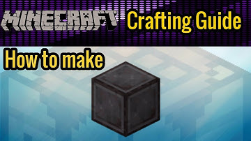 How To make Block Of Netherite - Minecraft tutorial for beginners