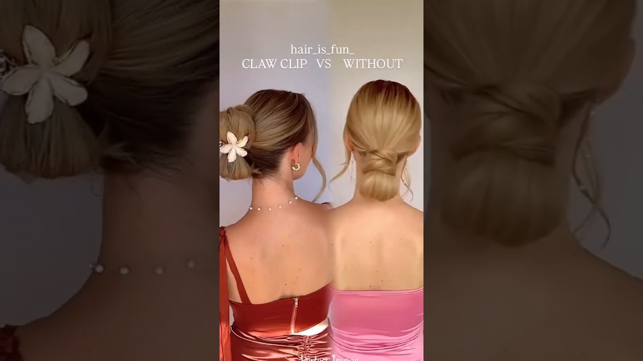 Try this lose claw clip hack 