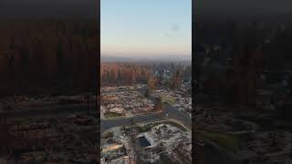 Old Trails Fire - Spokane WA Drone Footage