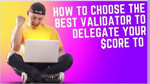 HOW TO CHOOSE THE BEST VALIDATOR & TRANSFER 4RM ONE VALIDATOR TO D OTHER WITHOUT UNDELIGATING FIRST.