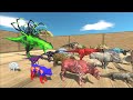 Escape from ALIEN CARNOTAURUS - Animal Revolt Battle Simulator Escape from Monster