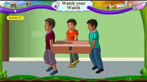 Watch your Watch || Activity 11 Std 6 Sem 1 Unit 4 || English