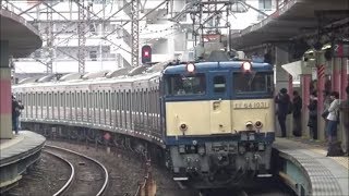 武蔵野線205系M10編成 譲渡回送　武蔵浦和駅 通過
