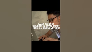 Sort an Array of Objects in JavaScript | Quick Guide