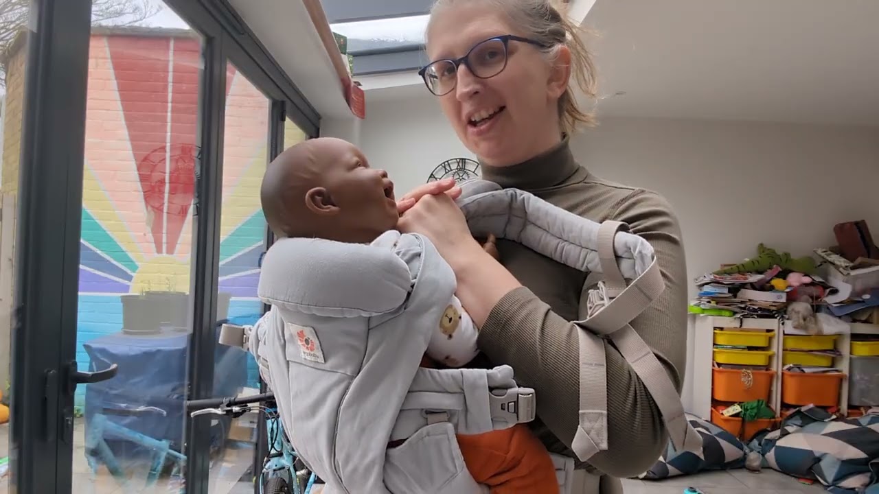 How to Back carry with an Ergobaby Omni Deluxe, Breeze or Dream Baby carrier
