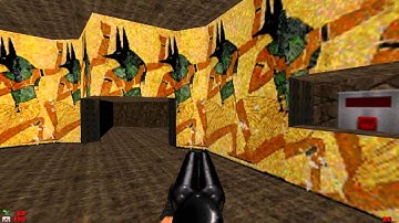 Brutal Doom V19 - Final Doom: TNT Evilution - Map31: Pharaoh (Unfortunately without the yellow key)