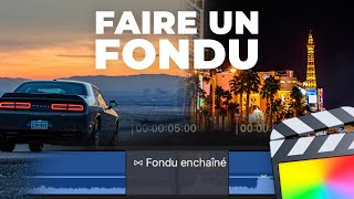 Faire un fondu sur Final Cut Pro