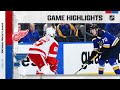 Red Wings @ Blues 12/9/21 | NHL Highlights