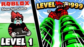 Roblox : Shoe Simulator 👞 จำลองการใส่รองเท้า 1 ล้านคู่ ใส่จนทะลุฟ้า  !!!