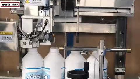 Automatic single head lubricate oil engine oil bottle tracking sensing capping machine continuous ca