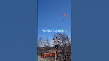 Paramotor  in Sweden, Piteå #sweden #northernsweden #piteå