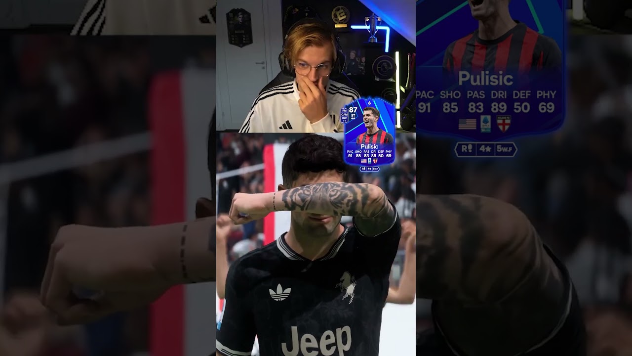 87 POTM Pulisic Review – Worth the Hype?🔥🇺🇸 #christianpulisic #serieapotm #playerreview #eafc26