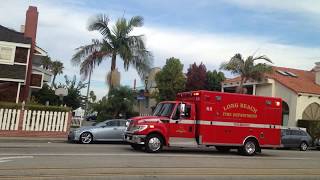 Long Beach Fire Rescue 2 Responding