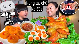 Khiếp vía khi lần đầu Q tự tiêm kích trứng, gà nướng mắc kén hạt dỗi thơm chấm muối chẩm chéo #1558