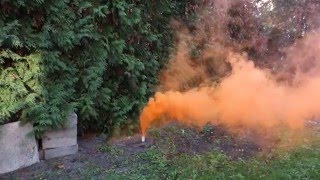 Świeca dymna sygnałowa (TXF652) - pomarańczowa