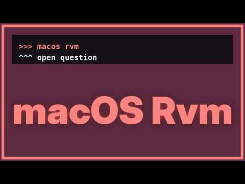 Getting errors trying to install RVM on Mac OS X (2 Solutions!!)