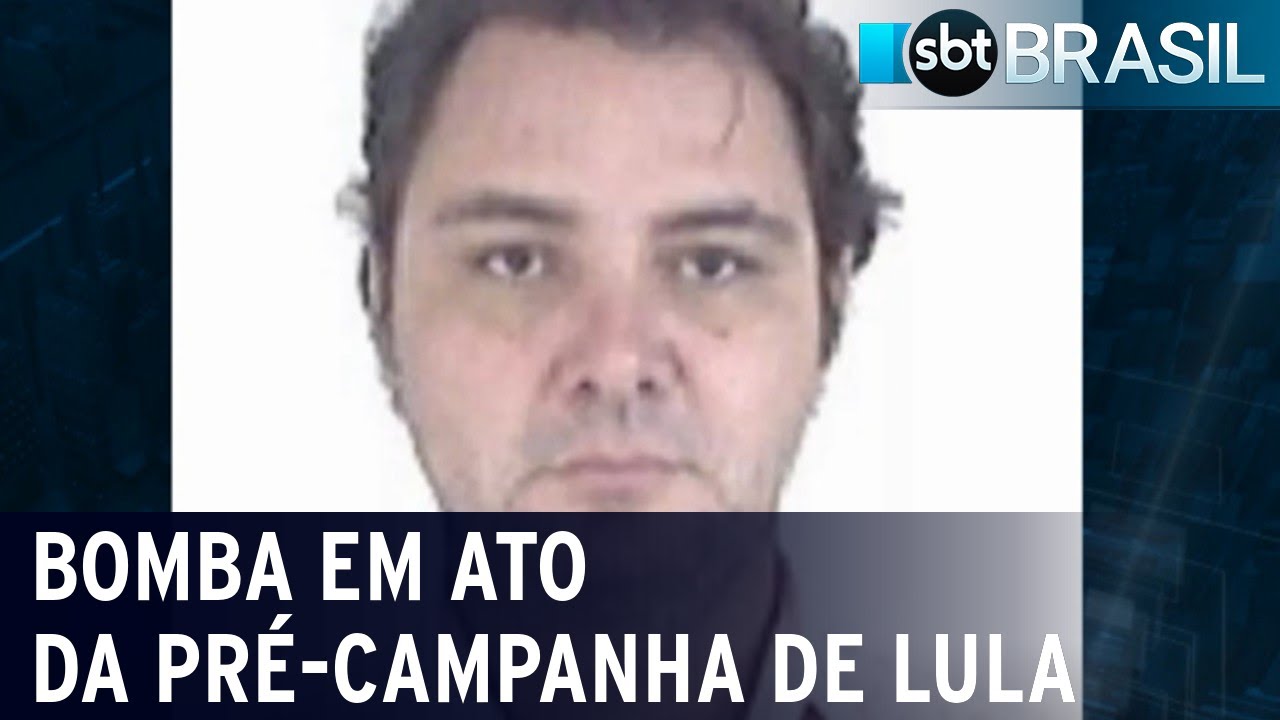 Homem que arremessou bomba caseira em ato de Lula vira réu | SBT Brasil (15/07/22)
