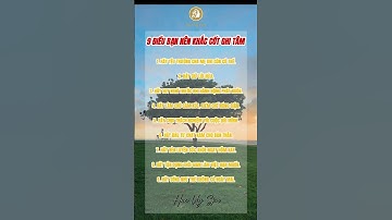 9 điều bạn nên khắc cốt ghi tâm.. #kimphucsac #trinam #hueuybeauty #hueuyspa #tannhang