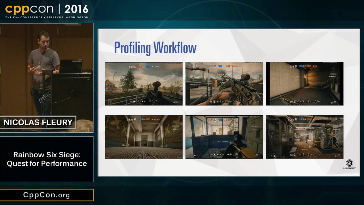 c thomas howell CppCon 2016: Nicolas Fleury “Rainbow Six Siege: Quest for Performance"
