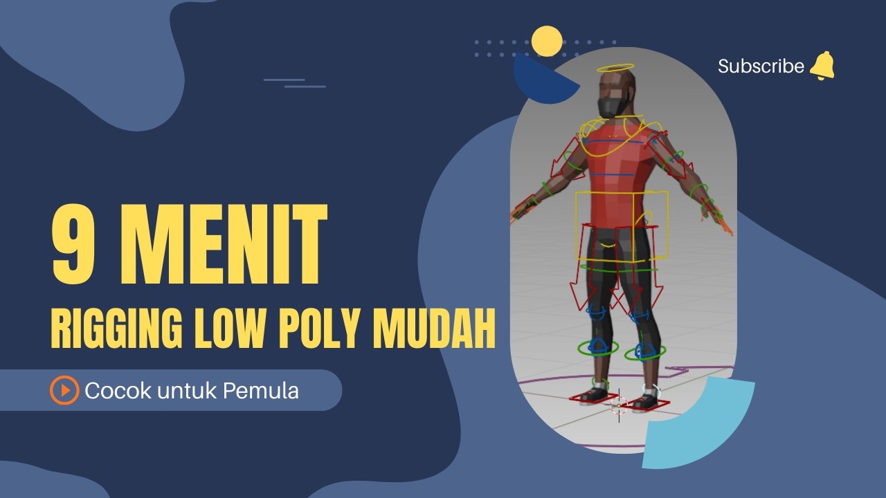 Rigging Karakter Low Poly di Blender (Tutorial Dasar) - YouTube