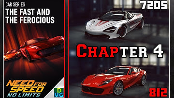 NFS No Limits | Car Series - The Fast & The Ferocious | Chapter 4 (720S & 812)