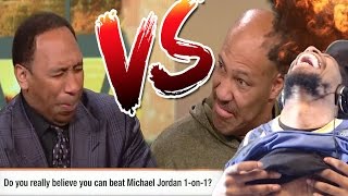 LMAOO "THERE IS SOMETHING WRONG WITH YOU!" LAVAR BALL vs STEPHEN A SMITH BATTLE REACTION!