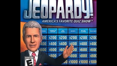 PS3 Jeopardy! 2nd Run Game #2