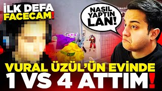 İlk Facecamli̇ Vi̇deom 1Vs4 Maçimi İzli̇yor Pubg Mobile