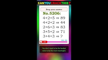 Math Quiz: Can You Crack This?