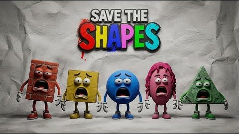 Save The Shape - All Secrets Out of Bounds + Full Walkthrough