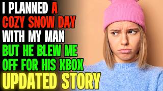 Ik had een gezellige sneeuwdag met mijn vriend gepland, maar hij liet me in de steek voor zijn Xb...