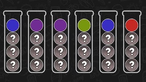 Ball Sort Puzzle Level 53 Solution