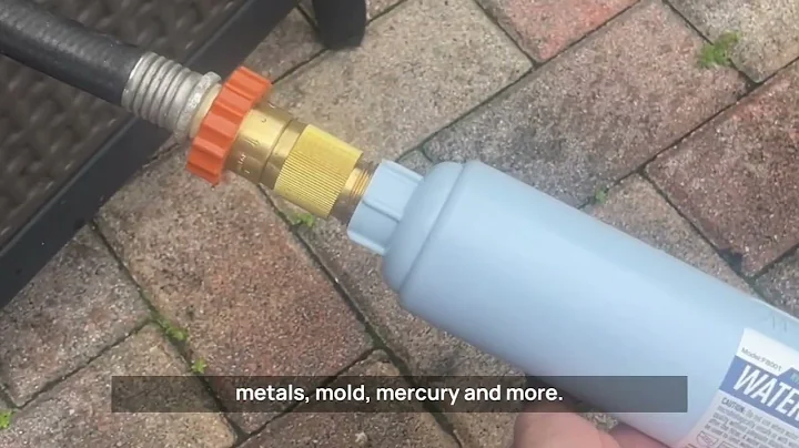 How to get clean filtered water when RVing, camping, washing your car or watering your garden