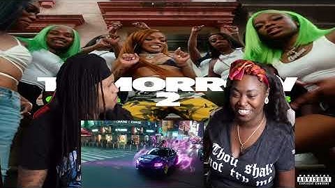 Thumbnail of GloRilla, Cardi B - Tomorrow 2 (Official Music Video) |REACTION