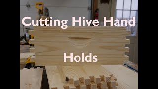 Hive Hand Holds and how I make them