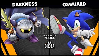 CbtisChoza Tarde Pools - Darkness (Meta Knight) Vs. OswuaXD (Sonic) Smash Ultimate