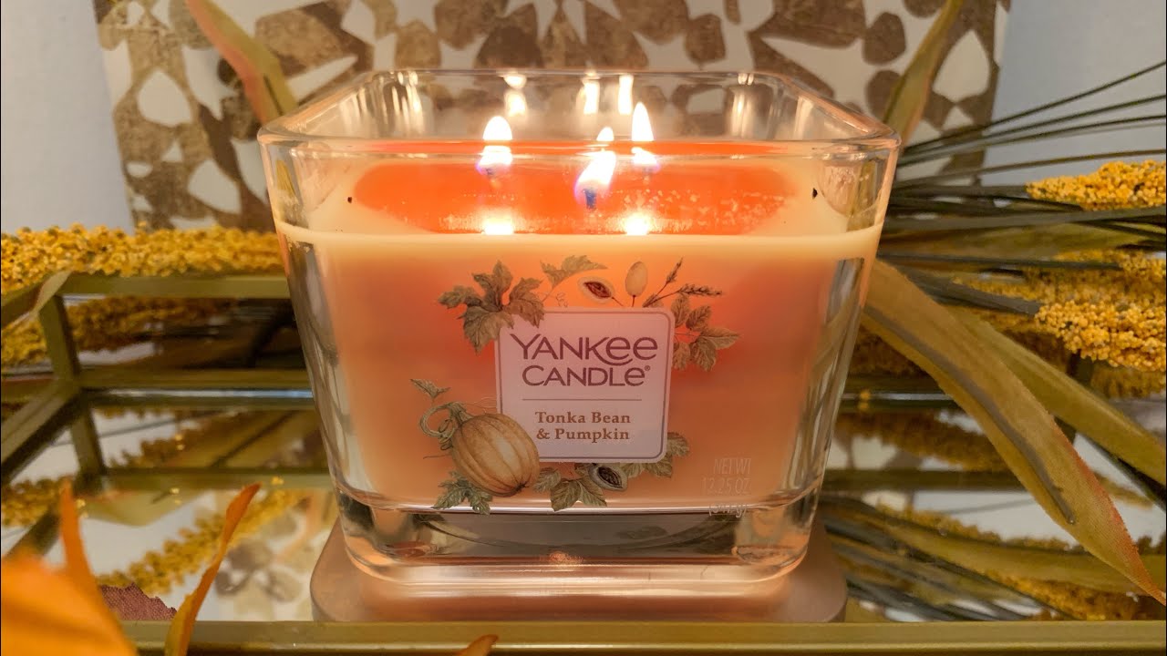 Yankee Candle’s “Tonka Bean & Pumpkin” *ELEVATION FALL 2019 COLLECTION
