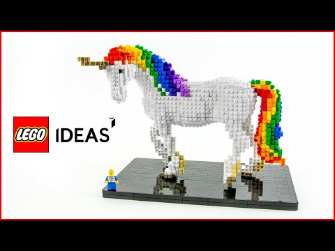 Lego Ideas Project Fabulous Magical Unicorn Encounter - By SteinHDan -  Speed Build Brick Builder 