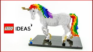 Lego Ideas Project Fabulous Magical Unicorn Encounter - By SteinHDan - Speed Build Brick Builder