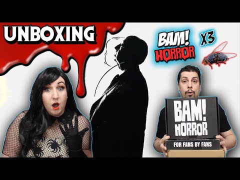 BAM BOX HORROR X3 WINTER 2020/2021 💀 Unboxing Horror
